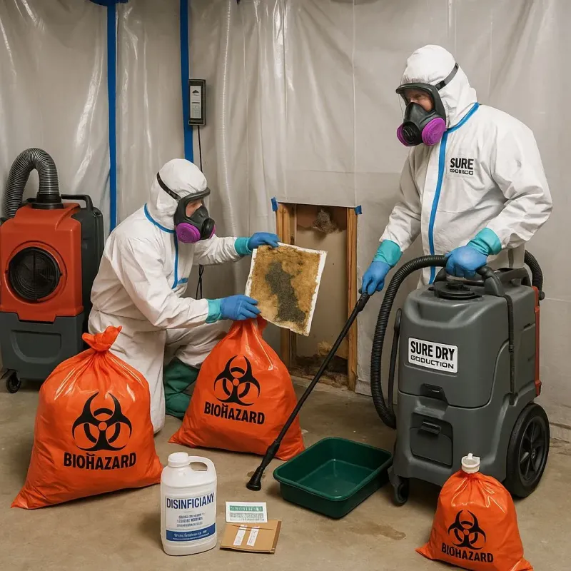 Contaminated Water Handling Protocols process in Chevy Chase Village, MD